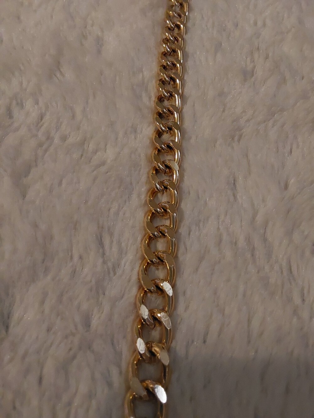 🌺 NEW Gold Chain Link Adjustable Waist Belt - Picture 6 of 6